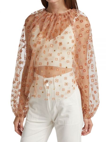 Прозрачная блузка Rachel Comey