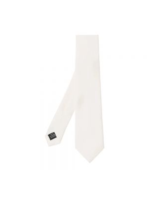 Krawat Tagliatore biały
