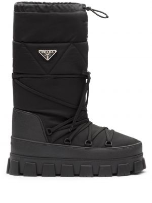 Зимни обувки за сняг Prada черно