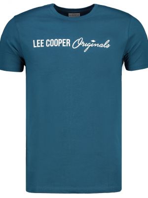 Polokošeľa Lee Cooper modrá