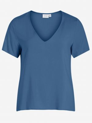 Basic póló Vila - Kék