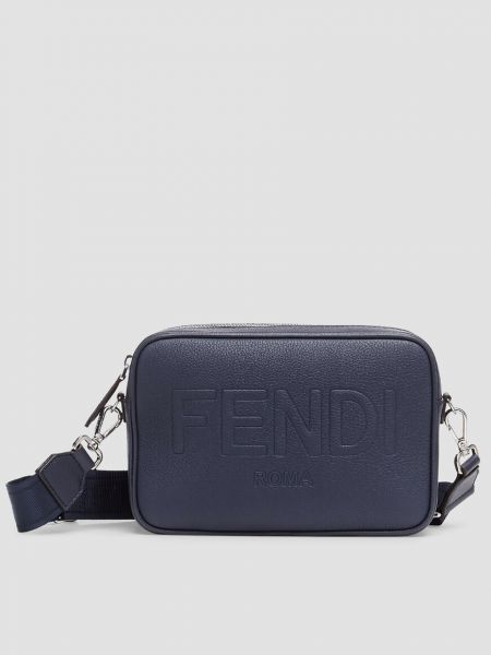 Тканевая сумка Fendi синяя