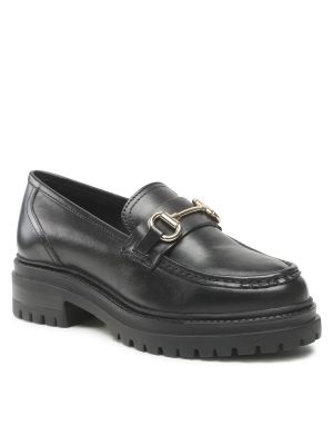 Loaferice Dune London crna