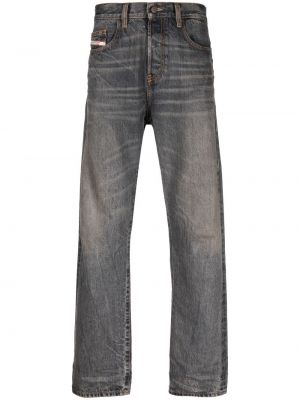 Straight leg jeans Diesel grigio