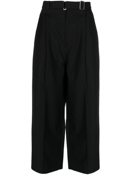 Pantaloni cu croială lejeră Loewe negru