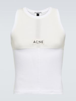Košulja od jersey Acne Studios bijela