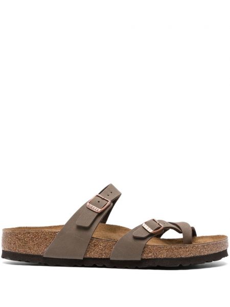 Nauhalliset sandaalit Birkenstock ruskea