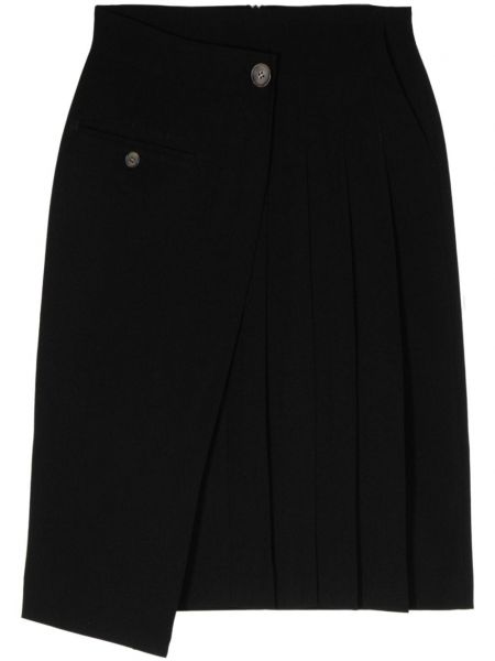 Asimetrična suknja J Koo crna
