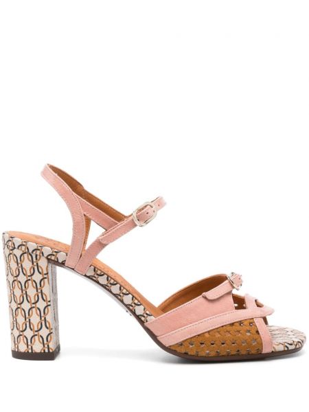 Sandale din piele Chie Mihara roz