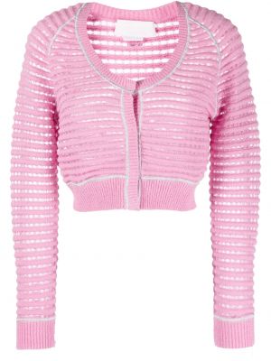 Veste en tricot Genny rose