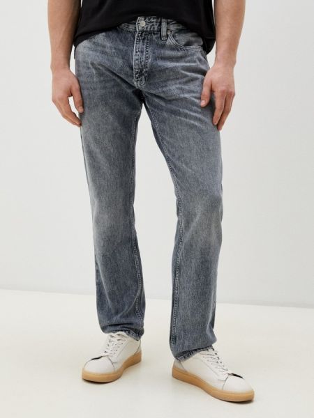Зауженные джинсы Calvin Klein Jeans серый