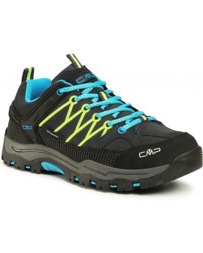 Bakancs CMP - Rigel Low Trekking Shoes Wp 3Q13244J Antracite/ Fluo 34UF - Sárga