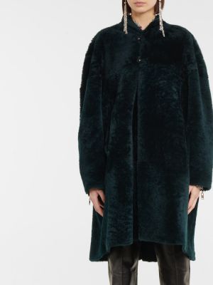 Obojstranný kabát Isabel Marant zelená