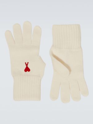Μάλλινα γάντια Ami Paris