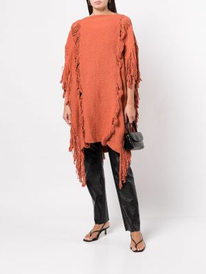 Megztinis su kutais Voz oranžinė
