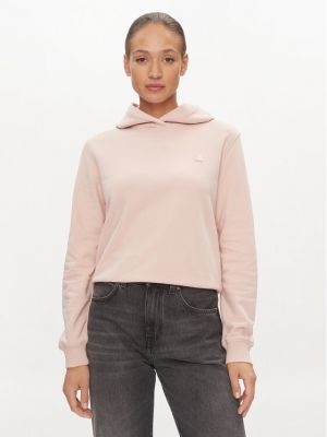 Pulóver Calvin Klein Jeans rózsaszín