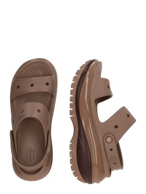 Klassikalised sandaalid Crocs pruun