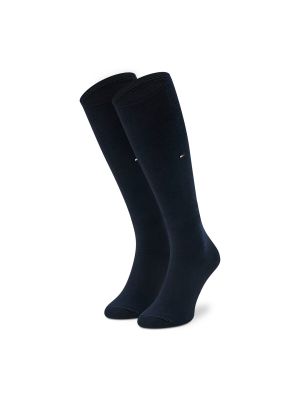 Чорапи под коляното Tommy Hilfiger синьо