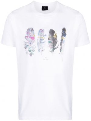 T-shirt con stampa Paul Smith bianco