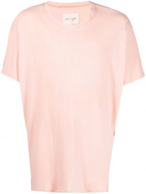 Koszulka Greg Lauren różowa