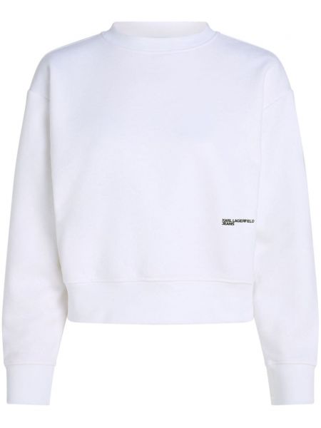 Sweatshirt mit print Karl Lagerfeld Jeans weiß