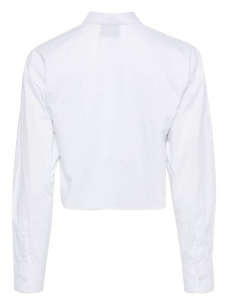 Bavlněná košile s potiskem Joshua Sanders bílá