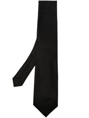 Cravată de mătase din jacard Tom Ford negru