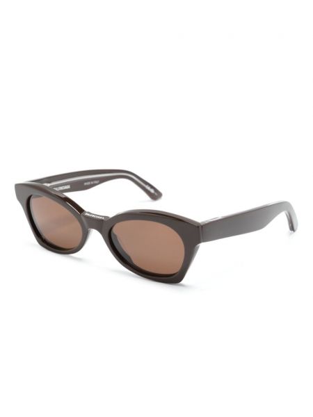 Sluneční brýle Balenciaga Eyewear hnědé
