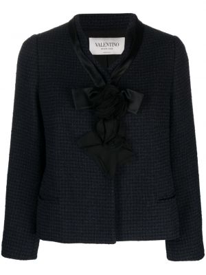 Tweed jacke mit schleife Valentino Garavani Pre-owned