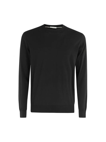 Pullover mit rundem ausschnitt Paolo Pecora schwarz