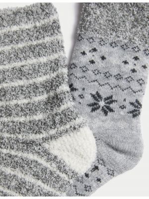 Ponožky Marks & Spencer šedé