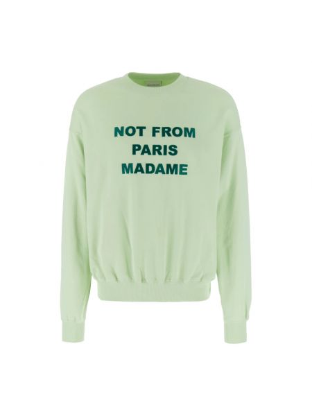 Bluza z kapturem Drole De Monsieur zielona