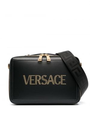 Кожени чанта Versace