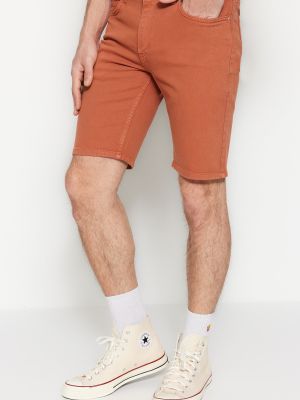 Lühikesed püksid Trendyol oranž