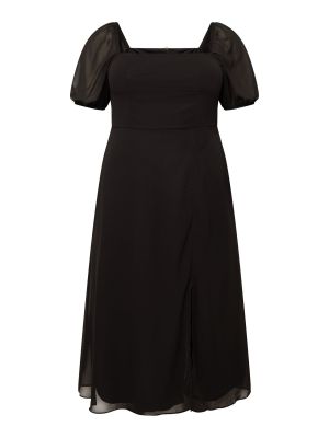 Φόρεμα Trendyol Curve μαύρο