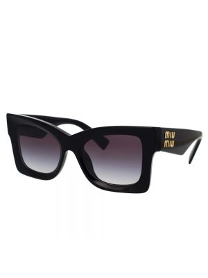 Okulary przeciwsłoneczne oversize Miu Miu czarne