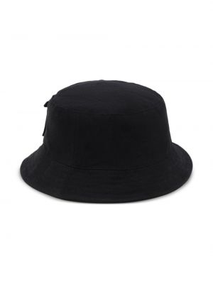 Haftowany kapelusz We11done czarny