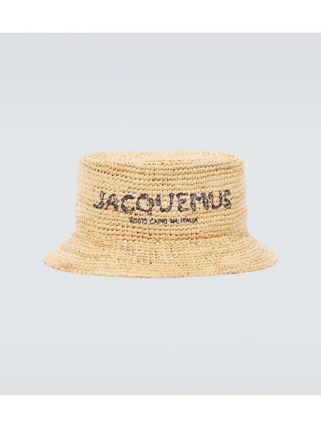 Bøttehatt Jacquemus beige