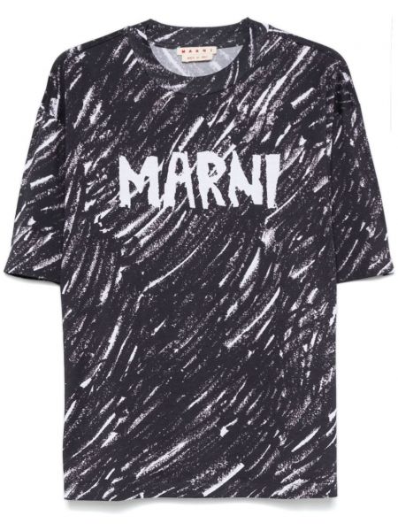 Jersey t-paita Marni musta