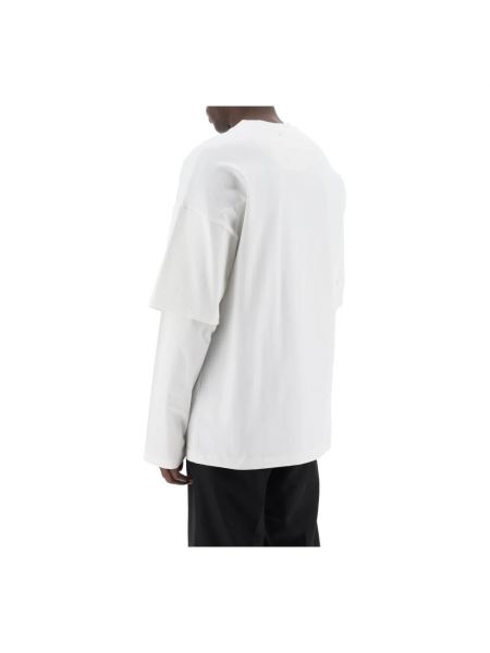 Camiseta de manga larga Oamc blanco