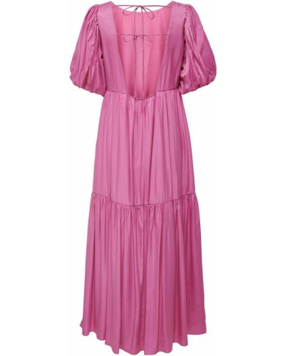 Robe longue Only rose