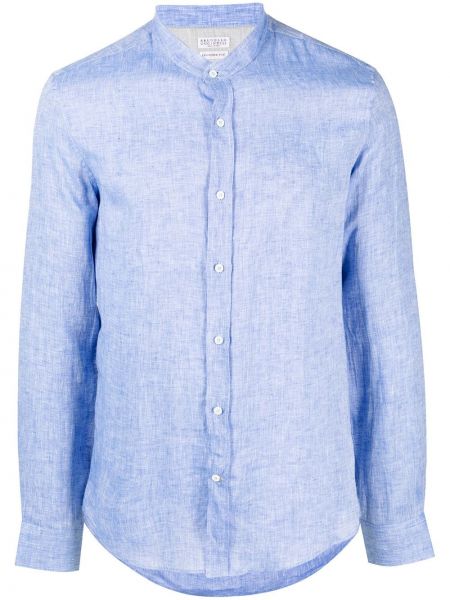 Camisa Brunello Cucinelli azul