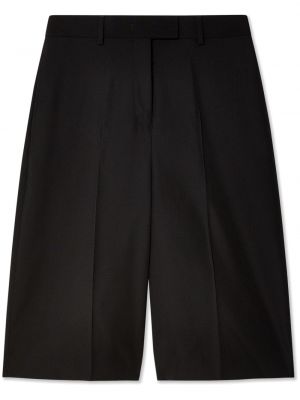 Spodnie wełniane Ferragamo czarne