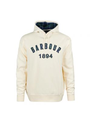 Bluza z kapturem Barbour biała