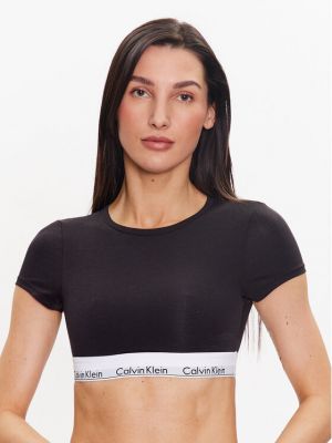 Топ slim Calvin Klein Underwear черно