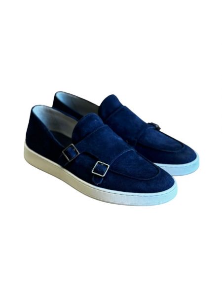Leder loafer Corvari blau
