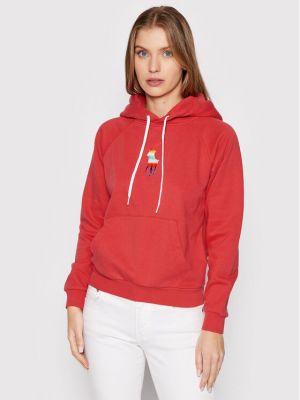 Sportinis džemperis Polo Ralph Lauren raudona