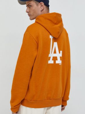 Hoodie s kapuljačom New Era narančasta
