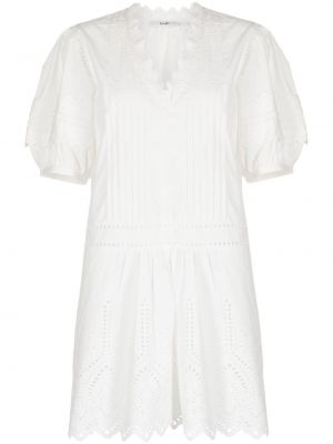 Sukienka z dekoltem w serek B+ab biała