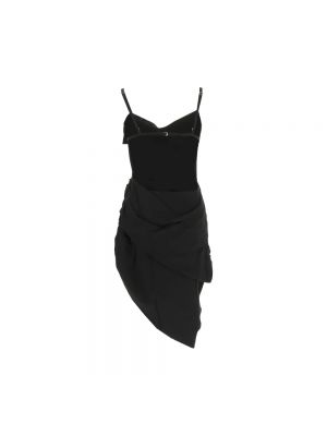 Mini vestido Jacquemus negro